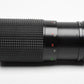 Albinar ADG 80-200mm f3.9 Tele zoom lens for Minolta MD Mount, Caps, Good