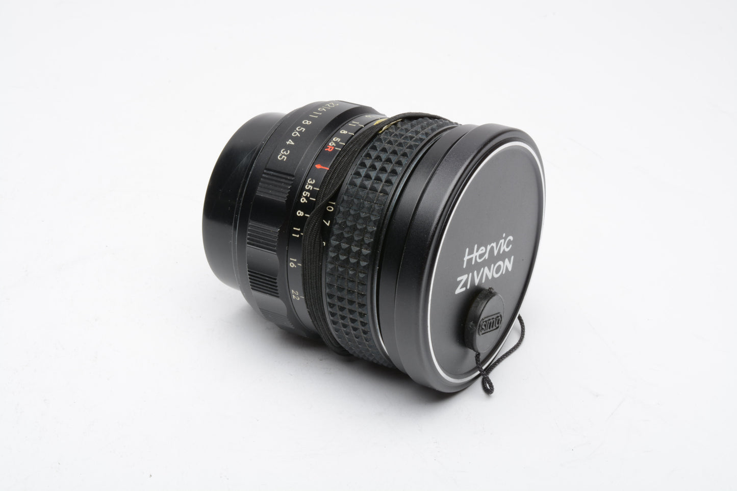 Hervic Zivnon Auto 1:3.5 23mm T.M.C. Lens for Pentax PK Mount, case, case, UV