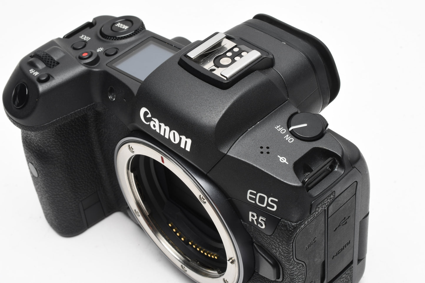 Canon EOS R5 Mirrorless body, batt+charger ≤7000 Acts, Clean!