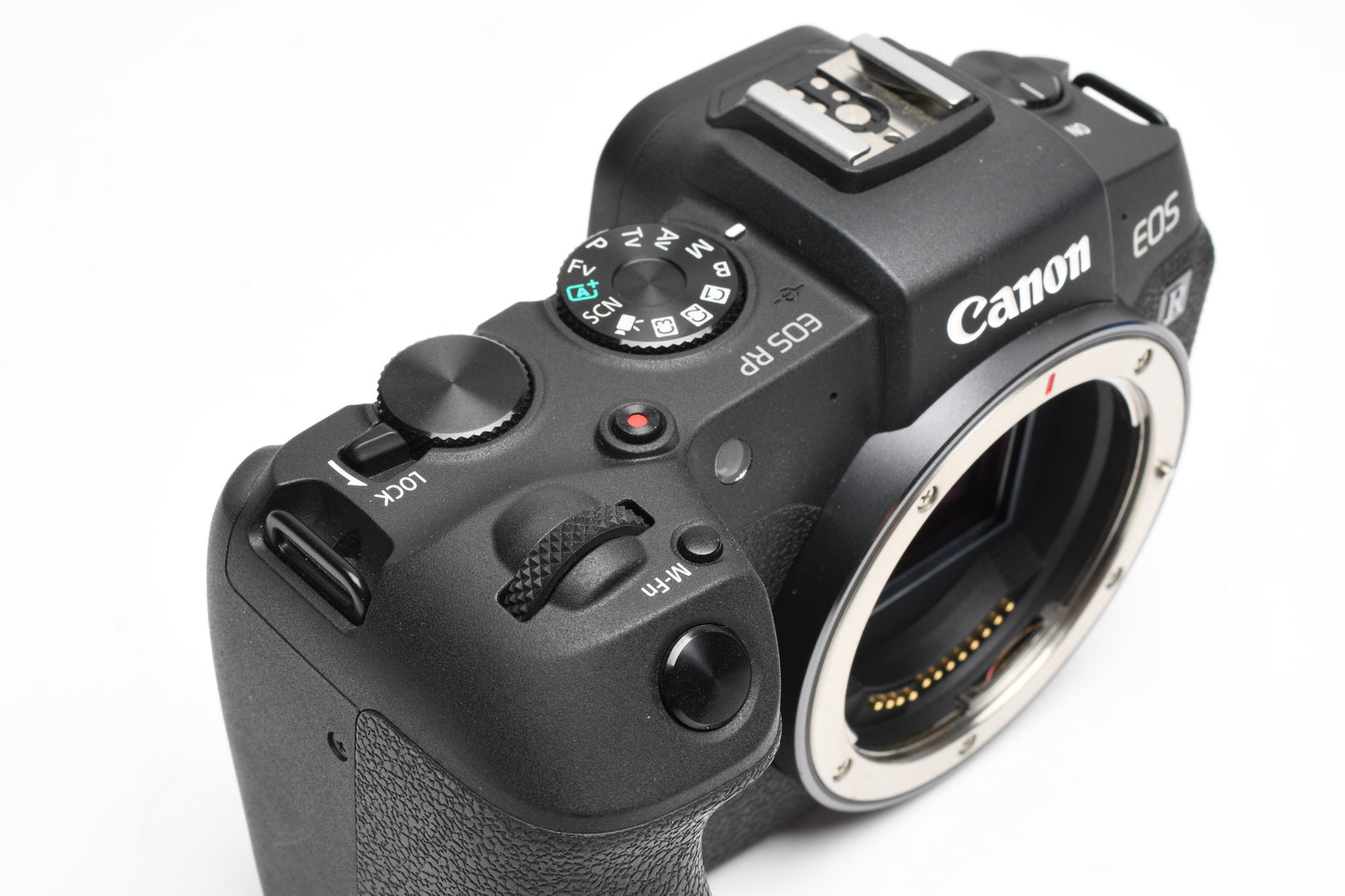 Canon EOS RP Mirrorless body, 2X batts, Dual charger, strap, ≤2000K Acts, Mint-