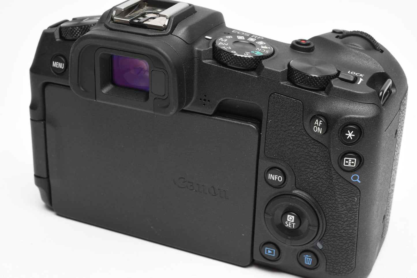 Canon EOS RP Mirrorless body, 2X batts, Dual charger, strap, ≤2000K Acts, Mint-