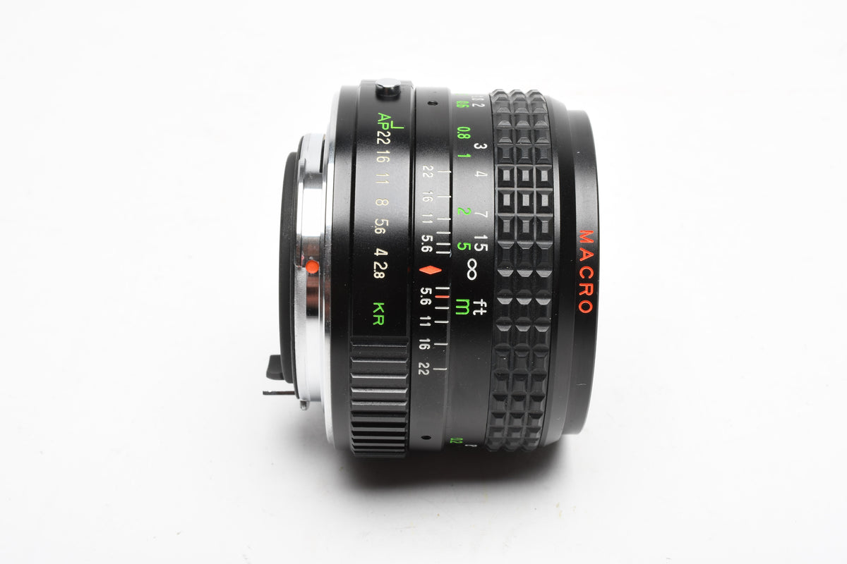 Deitz 28mm F2.8 Wide Angle Macro Lens, Pouch, PK Mount, Great!