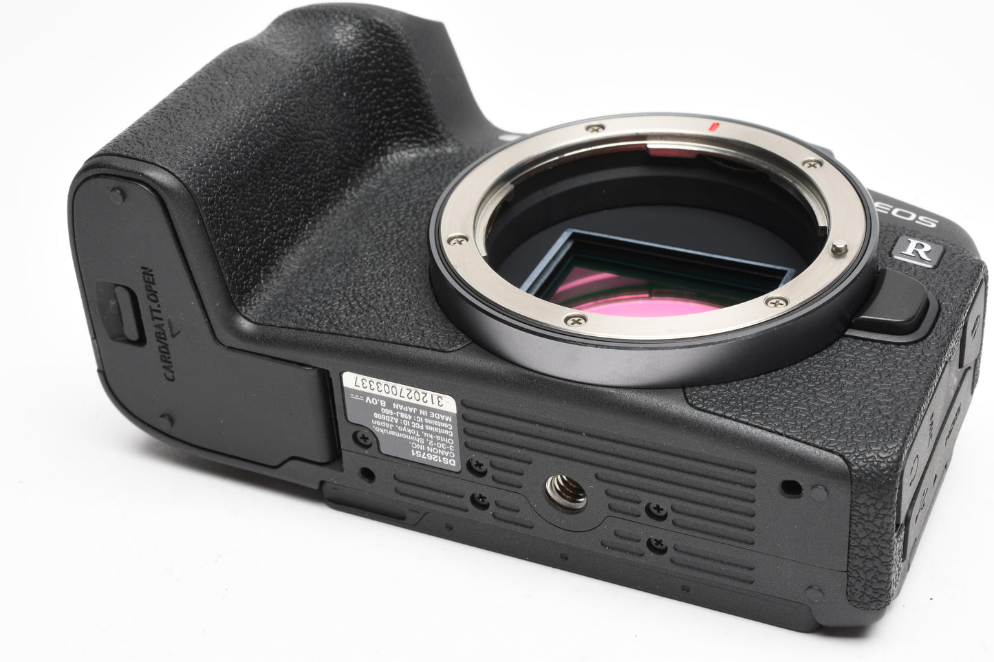 Canon EOS RP Mirrorless body, 2X batts, Dual charger, strap, ≤2000K Acts, Mint-