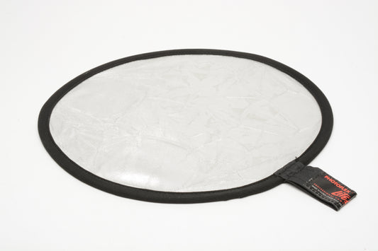 Photoflex 12" silver / white Lite disc reflector in pouch