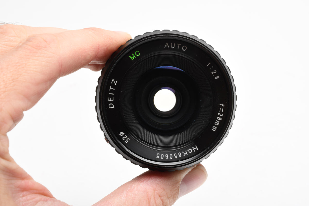 Deitz 28mm F2.8 Wide Angle Macro Lens, Pouch, PK Mount, Great!