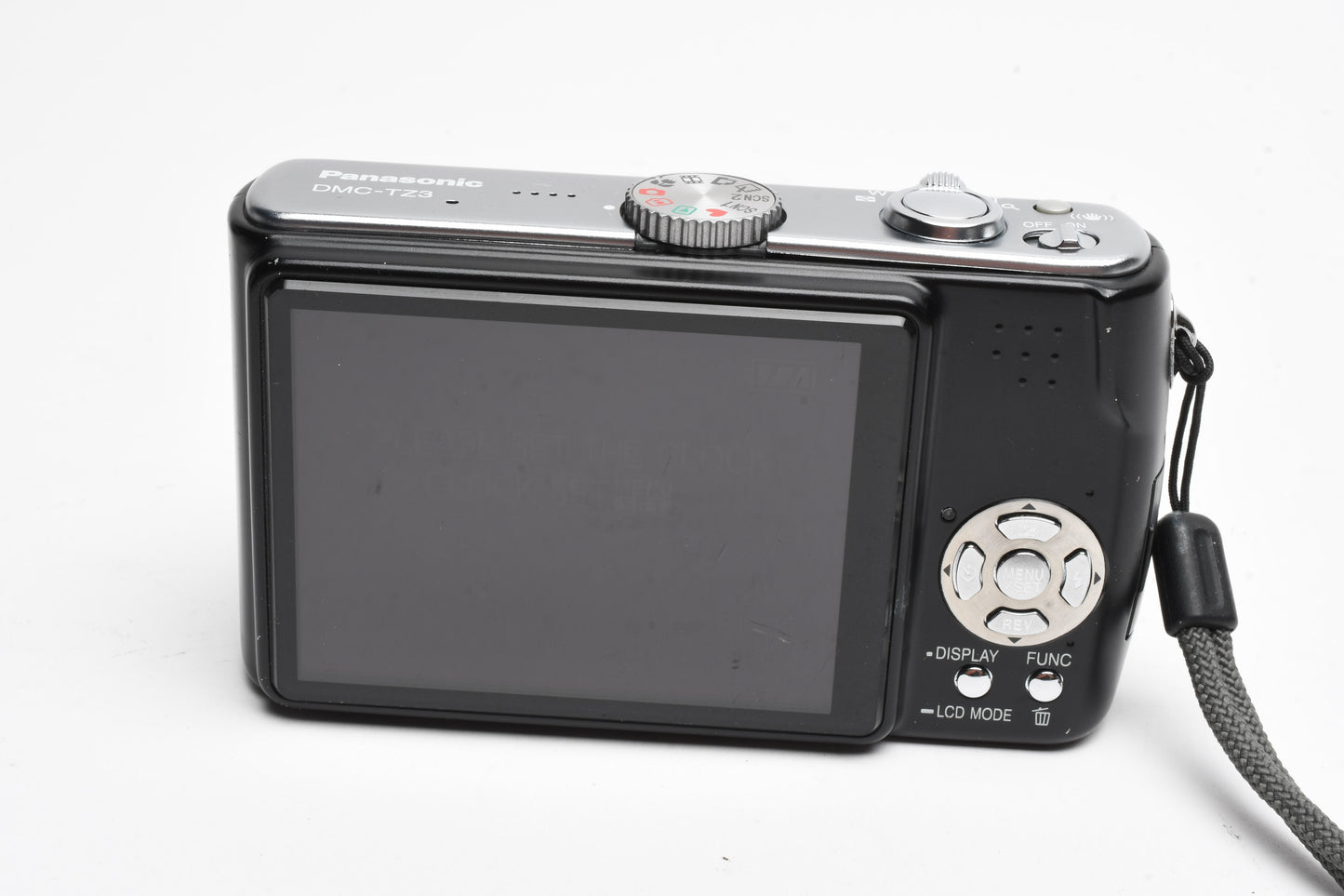 Panasonic LUMIX DMC-TZ3 7.2MP Digital Point&Shoot Camera, Batt+charger