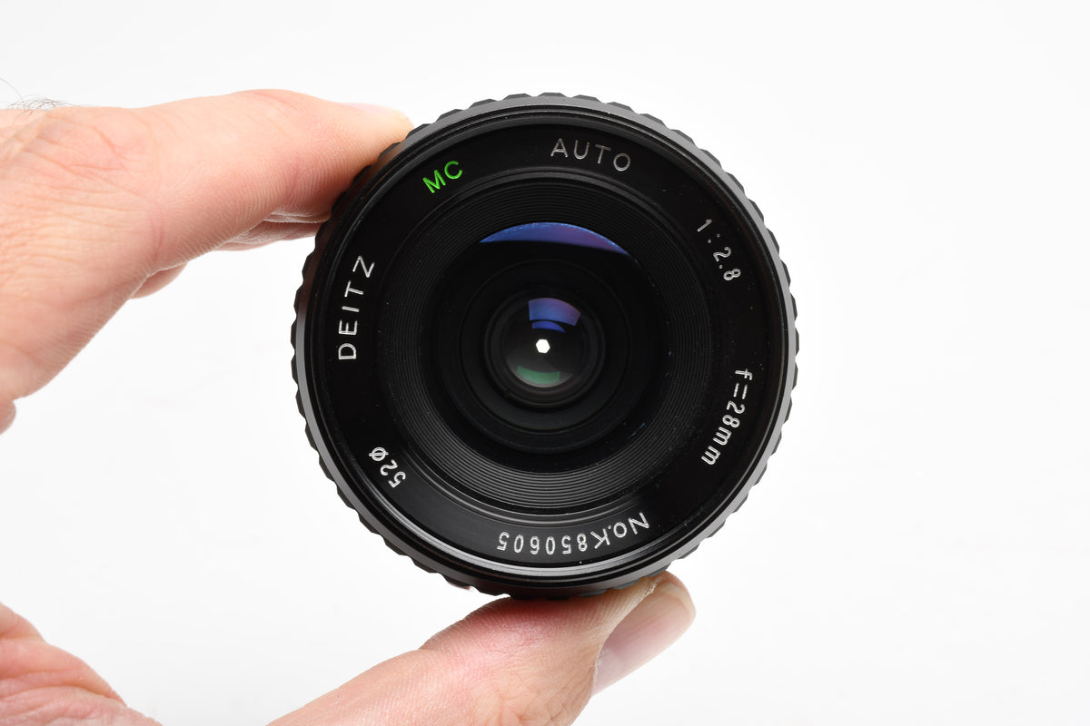 Deitz 28mm F2.8 Wide Angle Macro Lens, Pouch, PK Mount, Great!