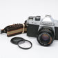 Pentax K1000 35mm SLR w/Chinon 50mm f1.9 lens, New seals, strap, tested, Mint-
