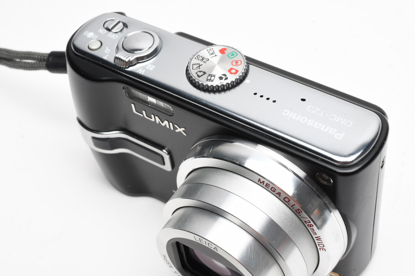 Panasonic LUMIX DMC-TZ3 7.2MP Digital Point&Shoot Camera, Batt+charger