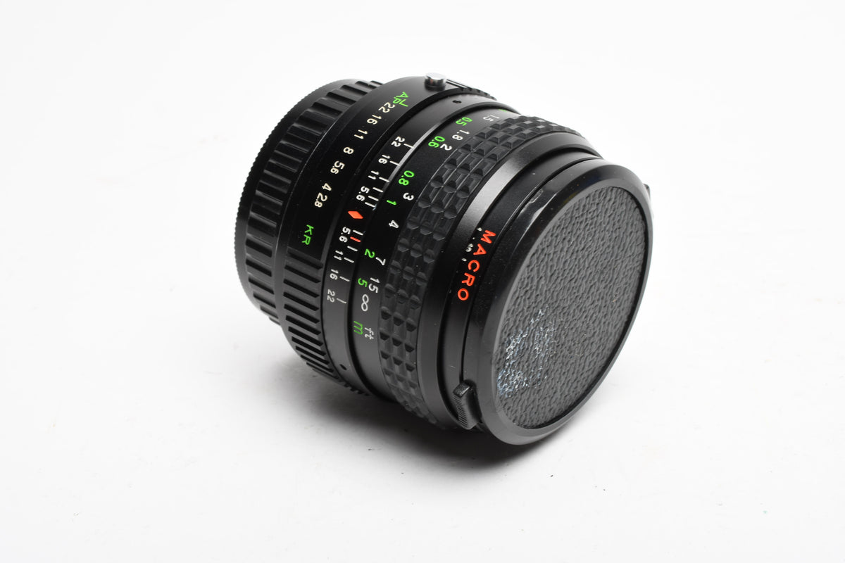 Deitz 28mm F2.8 Wide Angle Macro Lens, Pouch, PK Mount, Great!