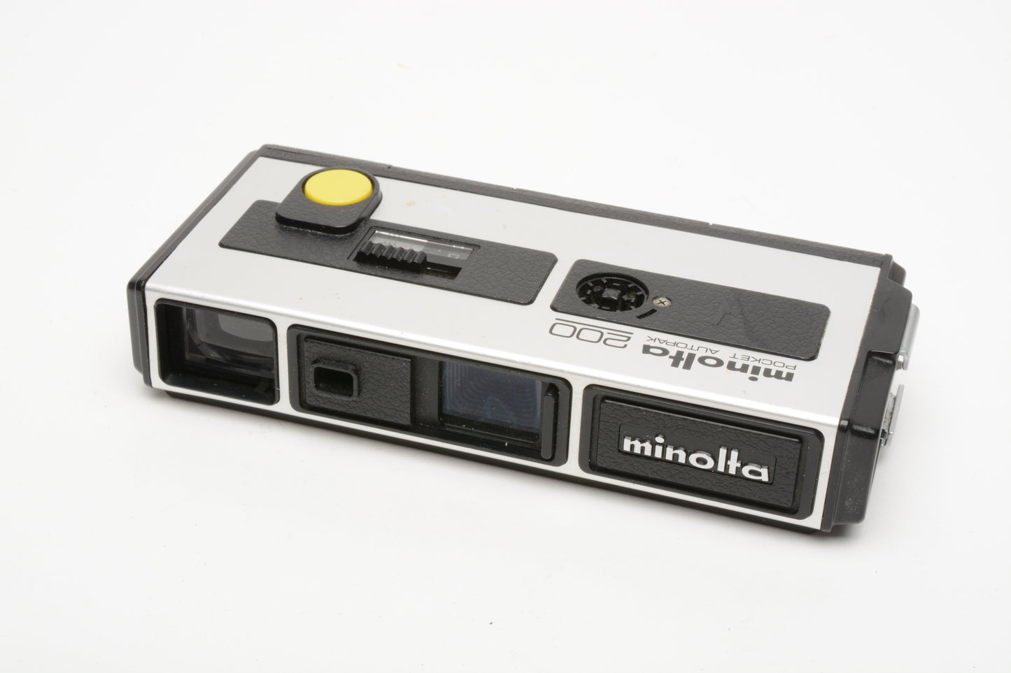 Minolta Pocket Autopak 200 110 Camera in case, works