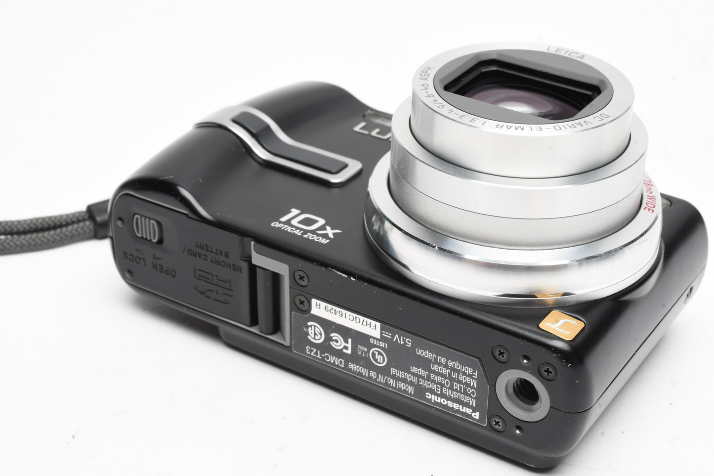 Panasonic LUMIX DMC-TZ3 7.2MP Digital Point&Shoot Camera, Batt+charger