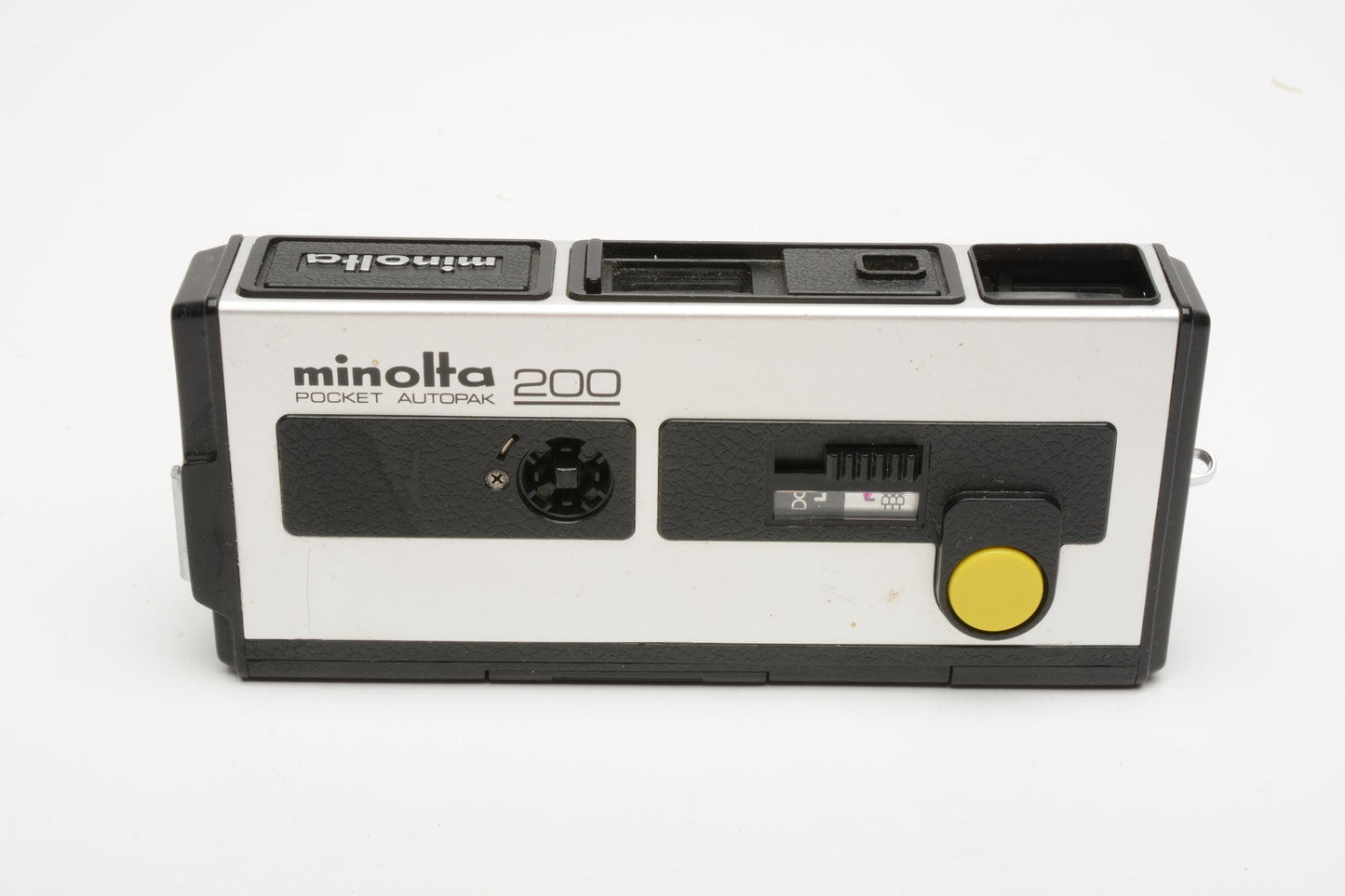 Minolta Pocket Autopak 200 110 Camera in case, works