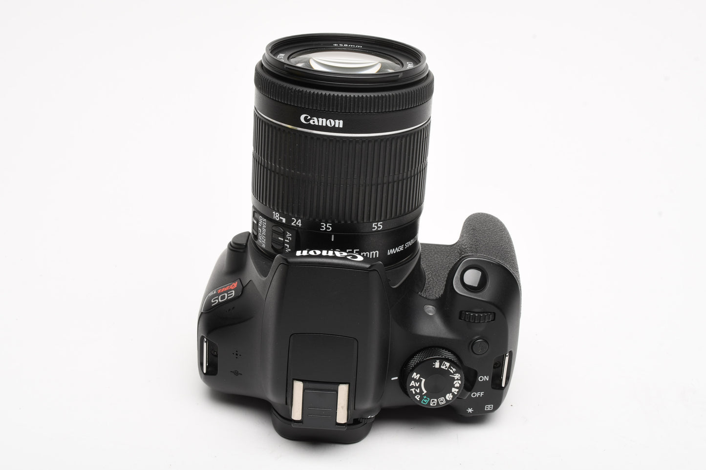 Canon Rebel T6 18MP DSLR w/18-55mm f3.5-5.6 IS STM, 9378 Acts, Nice