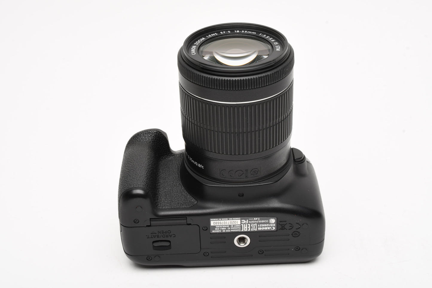 Canon Rebel T6 18MP DSLR w/18-55mm f3.5-5.6 IS STM, 9378 Acts, Nice