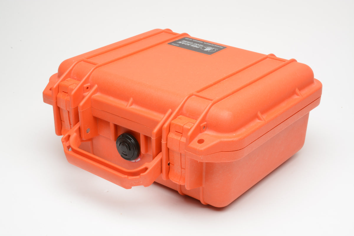 Pelican 1200 Orange watertight hard case - New – RecycledPhoto