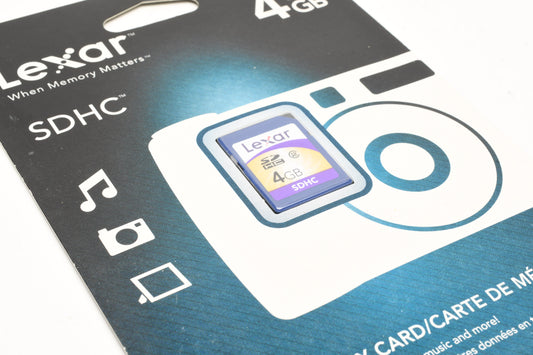Lexar 4GB SDHC New