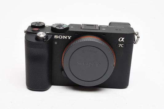 Sony A7C ILCE-7C Digital camera (Black), barely used, only 3320 Acts! Boxed