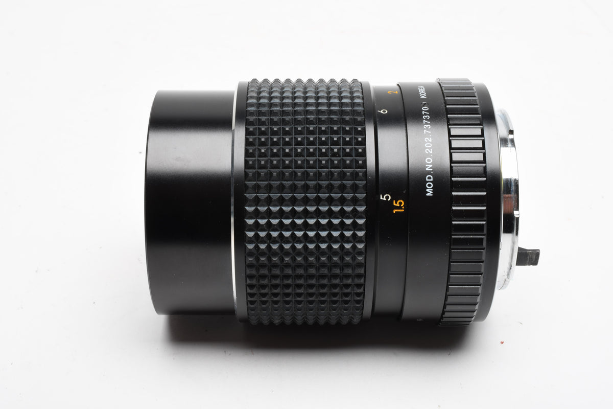 Sears MC 135mm f2.8 Portrait lens for Pentax PK Mount, Caps, Great
