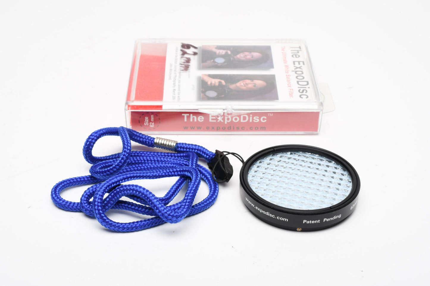 Expo Disc 62mm white balancing filter, in Jewel case