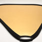 3X 29" Triangular light diffusers / reflectors:  Gold, Silver, and diffusion, Very clean