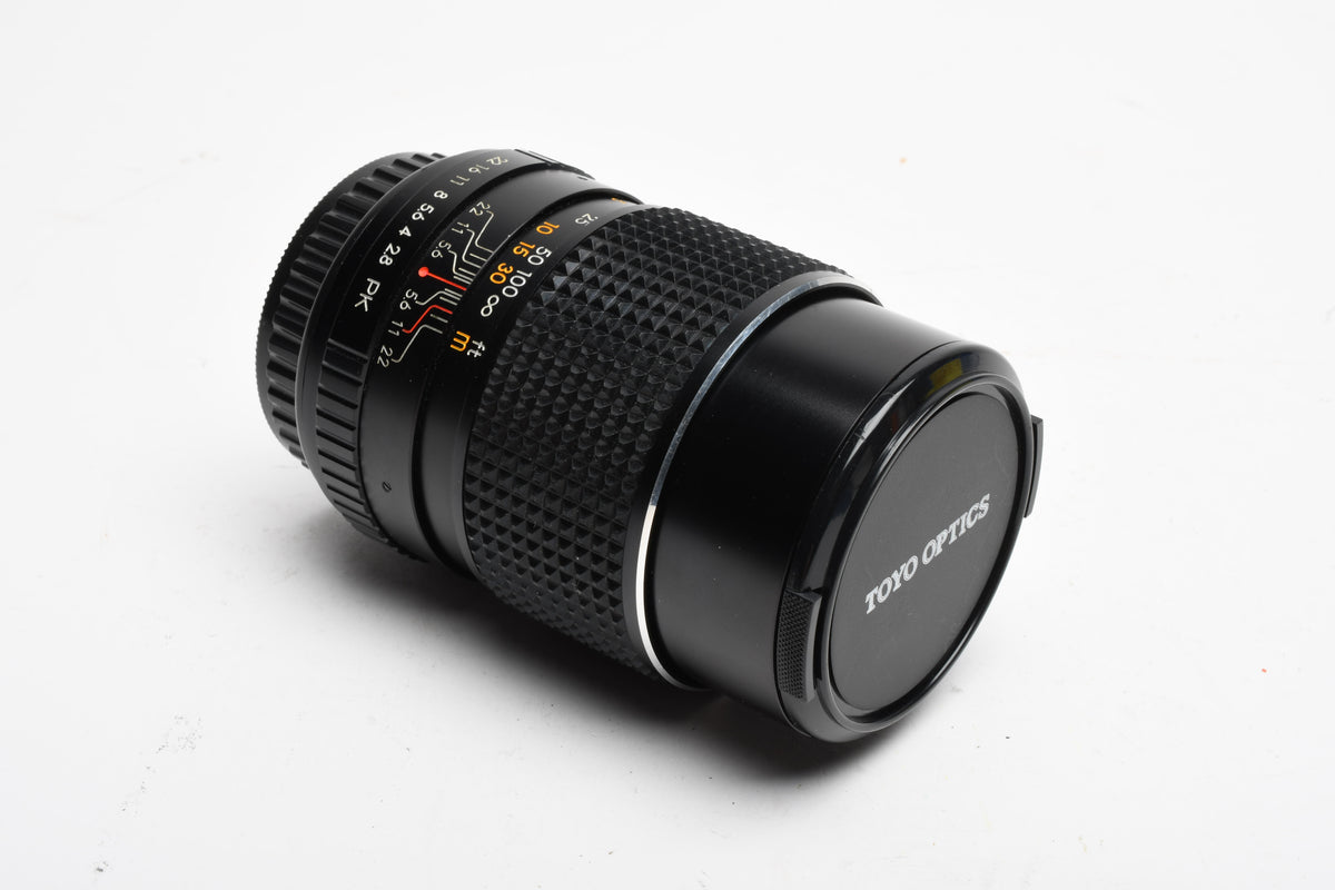 Sears MC 135mm f2.8 Portrait lens for Pentax PK Mount, Caps, Great