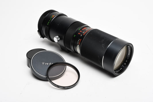 Vivitar 90-230mm f4.5 Tele Zoom lens M42 Mount, Sky, Clean, tested