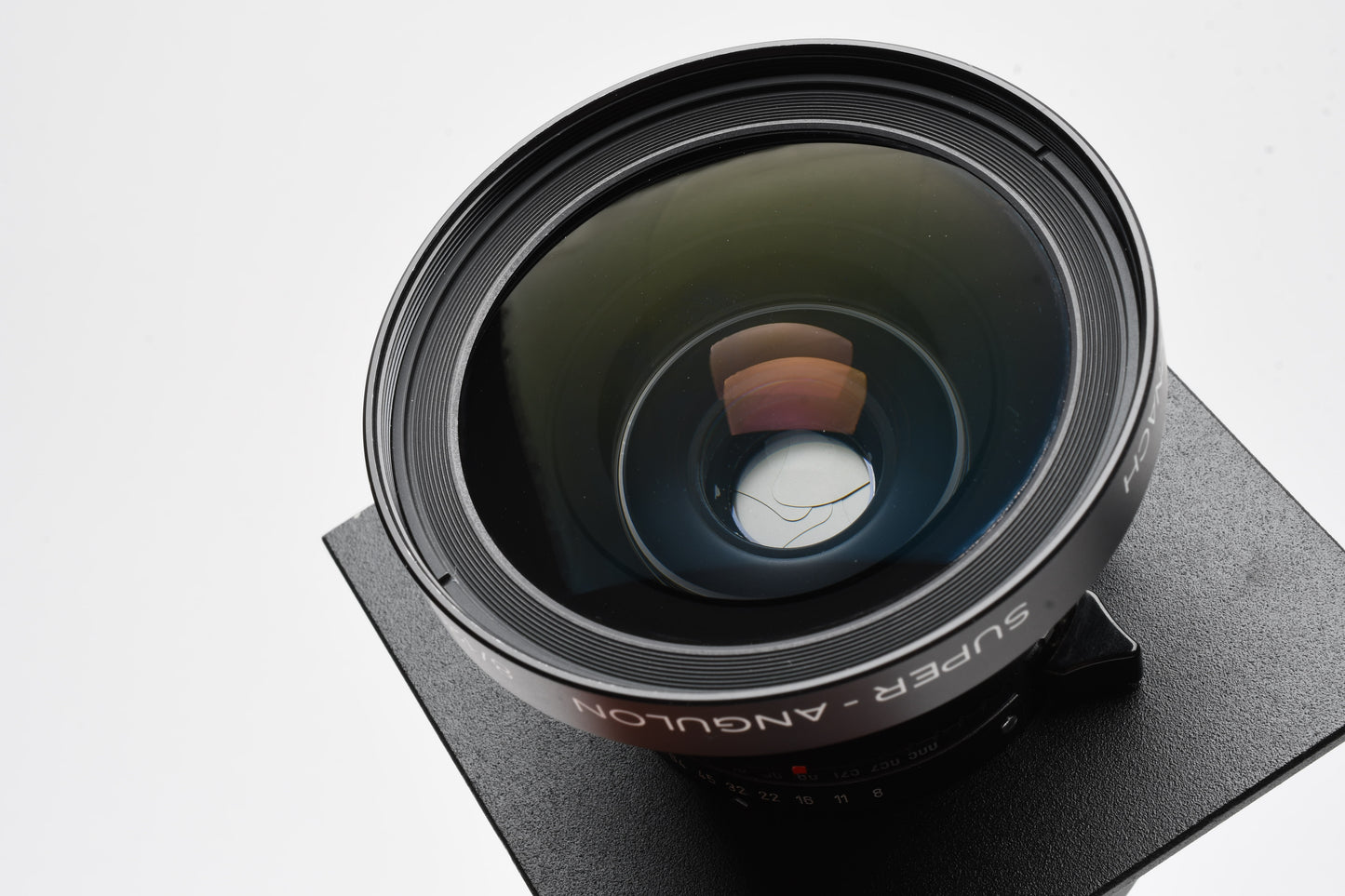 Schneider Kreuznach Super-Angulon 120mm F8 MC w/Copal 0, board, wrap, Mint-