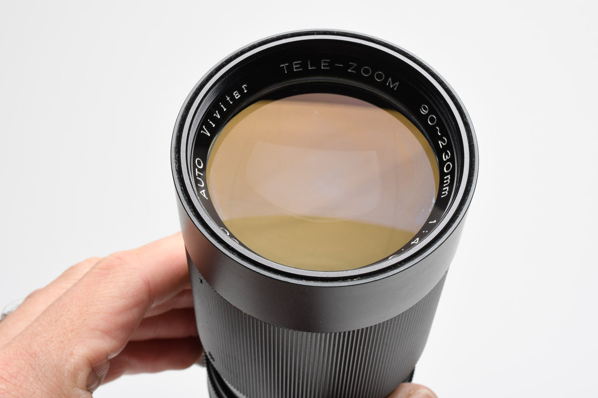 Vivitar 90-230mm f4.5 Tele Zoom lens M42 Mount, Sky, Clean, tested