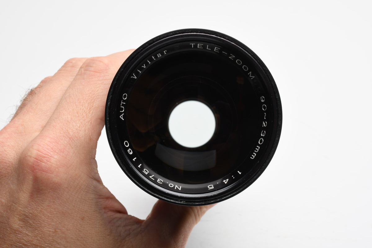 Vivitar 90-230mm f4.5 Tele Zoom lens M42 Mount, Sky, Clean, tested