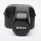 Nikon CH-4 Black Fitted Ever Ready Camera Case For The Nikon F2 Camera