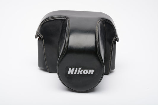 Nikon CH-4 Black Fitted Ever Ready Camera Case For The Nikon F2 Camera