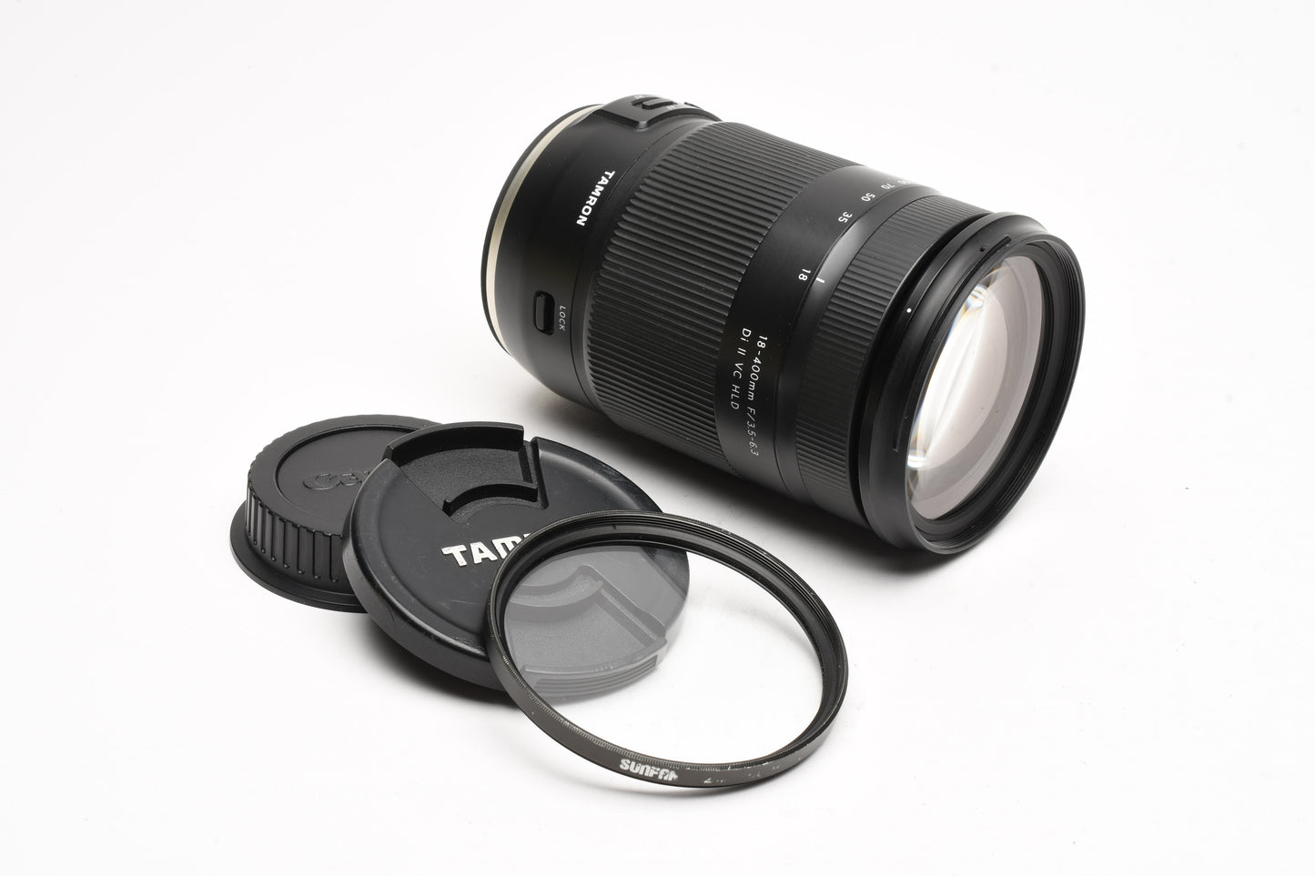 Tamron B028 AF 18-400mm f3.5-6.3 Di II VC HLD Lens for Sony, *Read, Good!