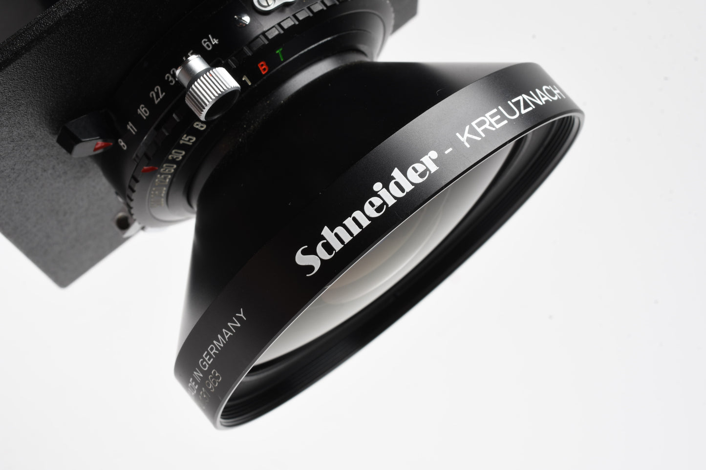 Schneider Kreuznach Super-Angulon 120mm F8 MC w/Copal 0, board, wrap, Mint-