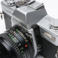Minolta SRT-101 35mm SLR w/Rokkor-X 50mm f1.7 Prime lens, new seals, case, tested