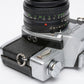 Leica Leitz Elmar 9cm 90mm f4 lens, caps, hood, Very clean, nice!