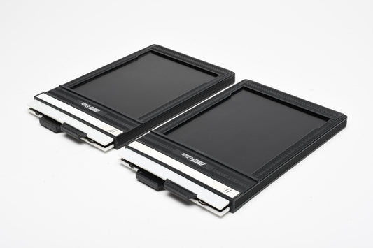 2X Fidelity Elite 4x5 Film Holders, Nice and clean, Barely used