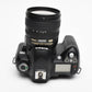 Nikon D70 DSLR w/18-70mm f3.5-4.5G ED VR bundle, Only 1660 Acts! + Case