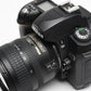 Nikon D70 DSLR w/18-70mm f3.5-4.5G ED VR bundle, Only 1660 Acts! + Case