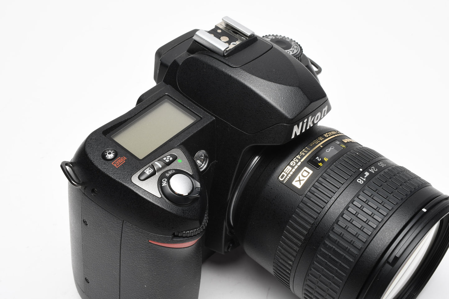 Nikon D70 DSLR w/18-70mm f3.5-4.5G ED VR bundle, Only 1660 Acts! + Case