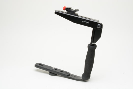 Flashpoint Quick flip 35mm camera flash bracket, Nice & Clean