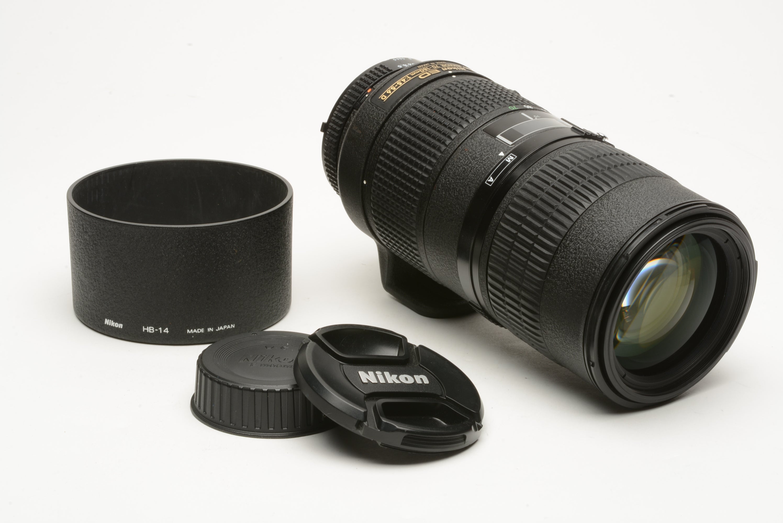 Nikon ED AF Micro Nikkor 70-180mm f4.5-5.6 D zoom lens, USA, Sharp!