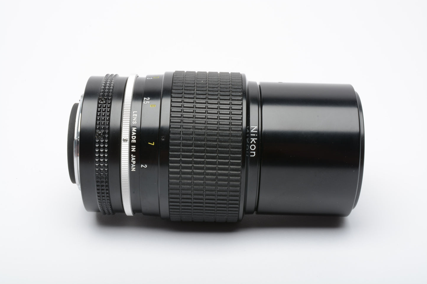 Nikon Nikkor 200mm f4 Non-AI Telephoto Lens, Caps, Mint-, Very clean & sharp!