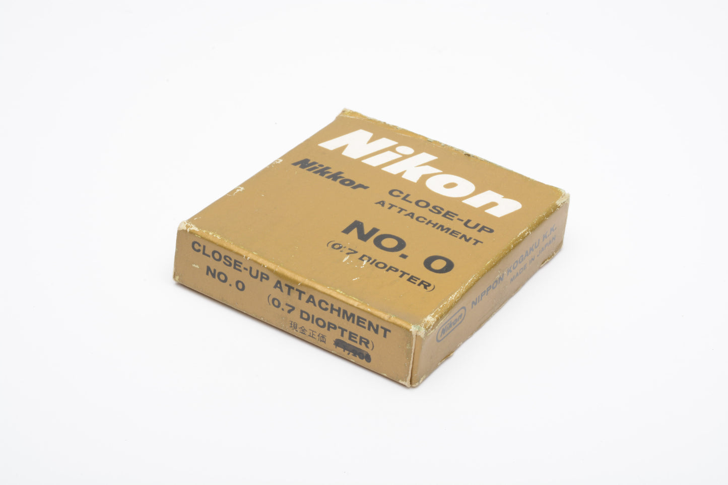 Nikon No. 0 .7 Diopter Close-up Attachment in box, Mint