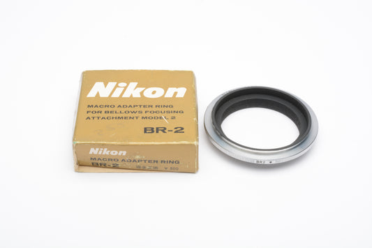 Nikon BR-2 Reversing ring adapter in box