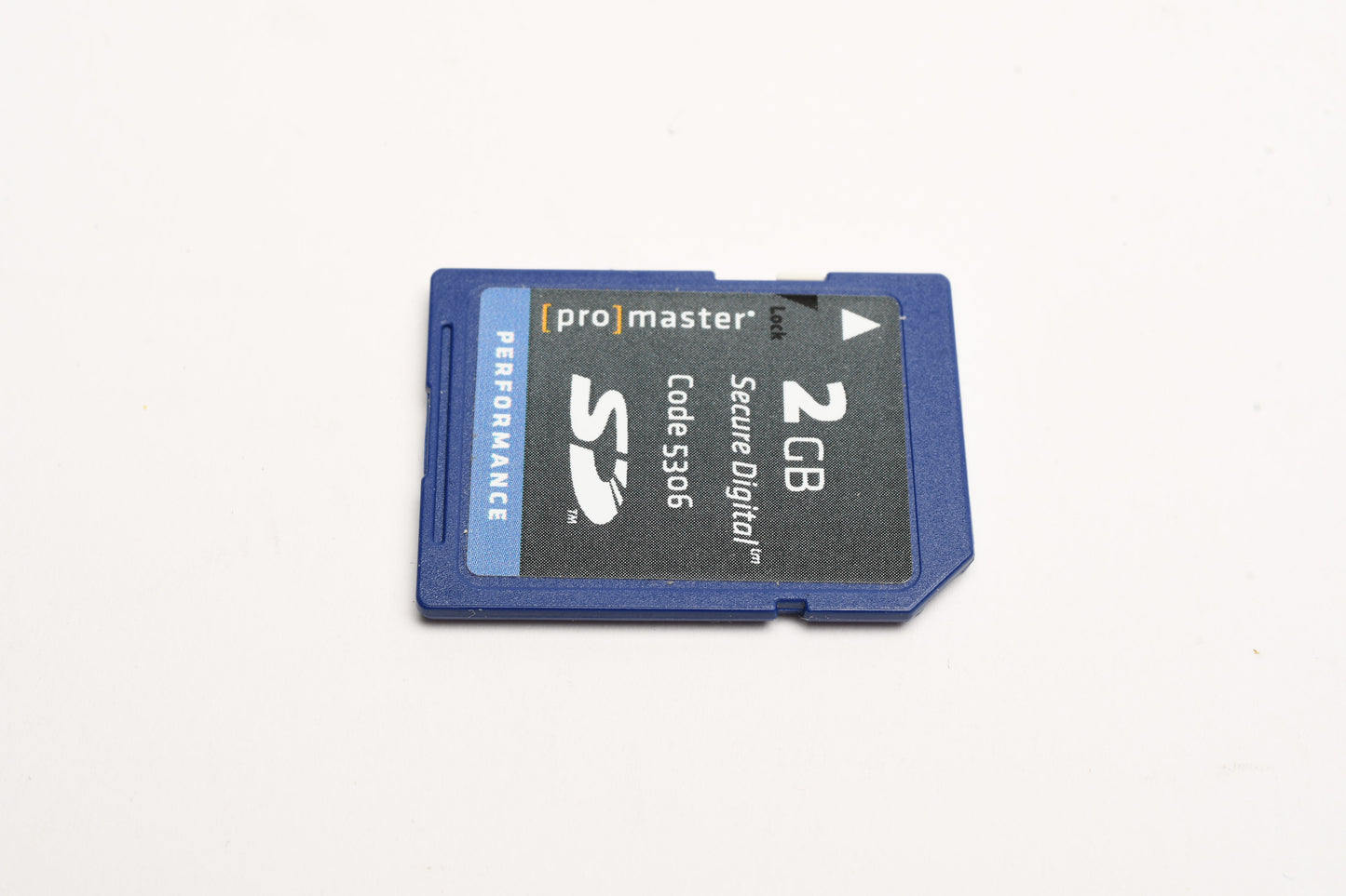 Promaster 2GB SD card, Formatted, Code 5306