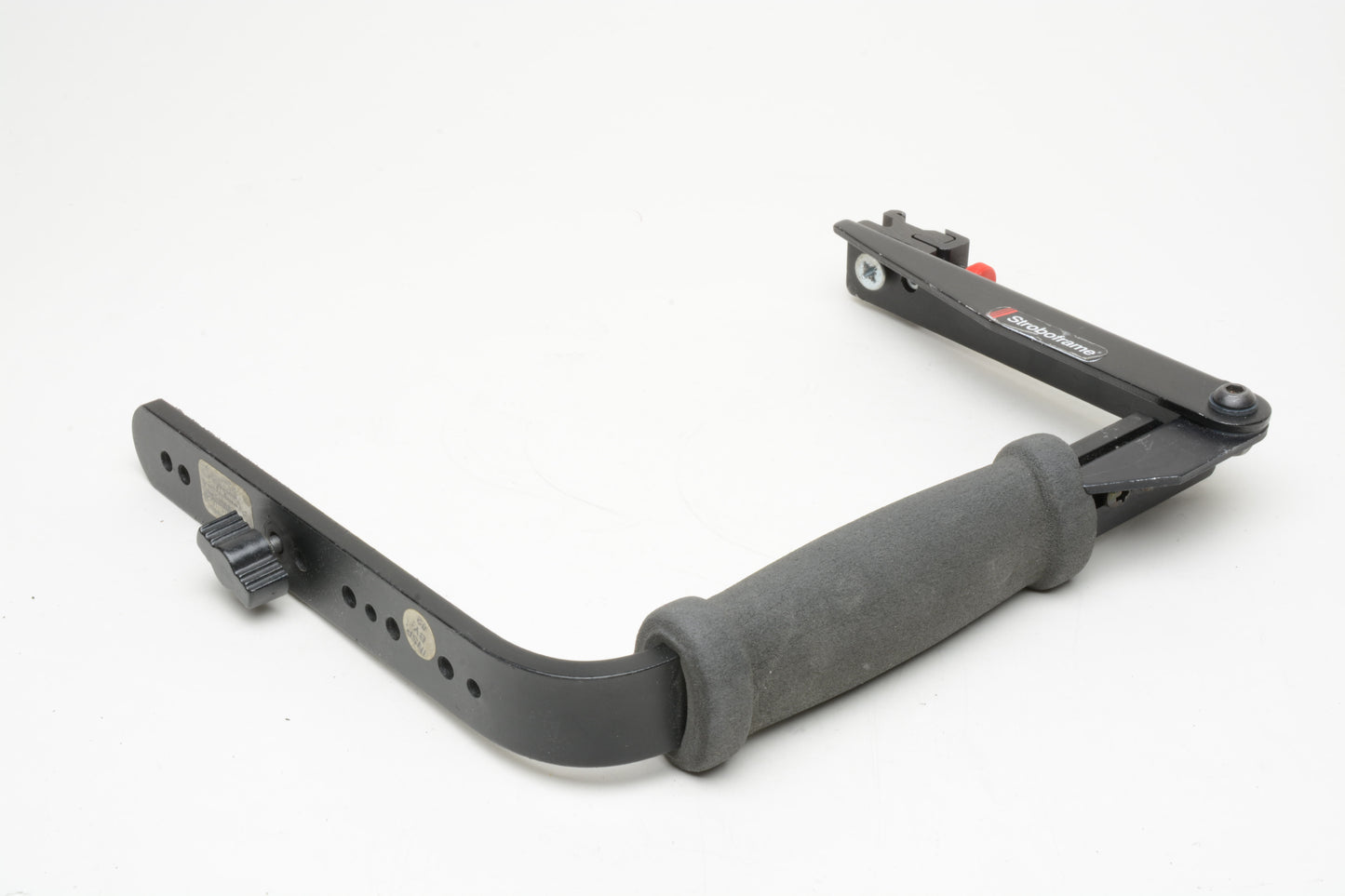Stroboframe Quick flip 35mm camera flash bracket, Nice & Clean