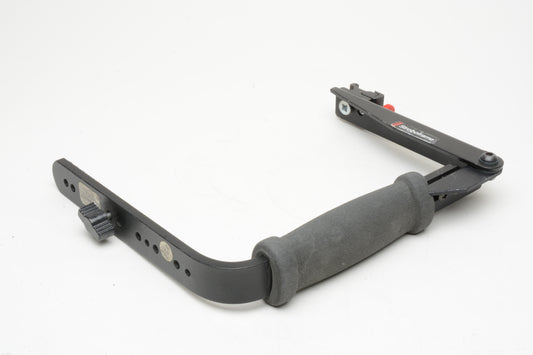 Stroboframe Quick flip 35mm camera flash bracket, Nice & Clean