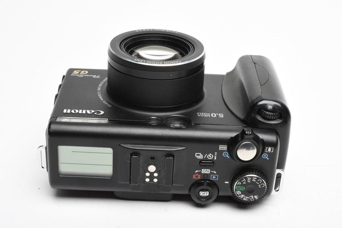 Canon PowerShot G5 5MP Digital Point&Shoot camera, Batt+Charger, lenses, remote, Great!