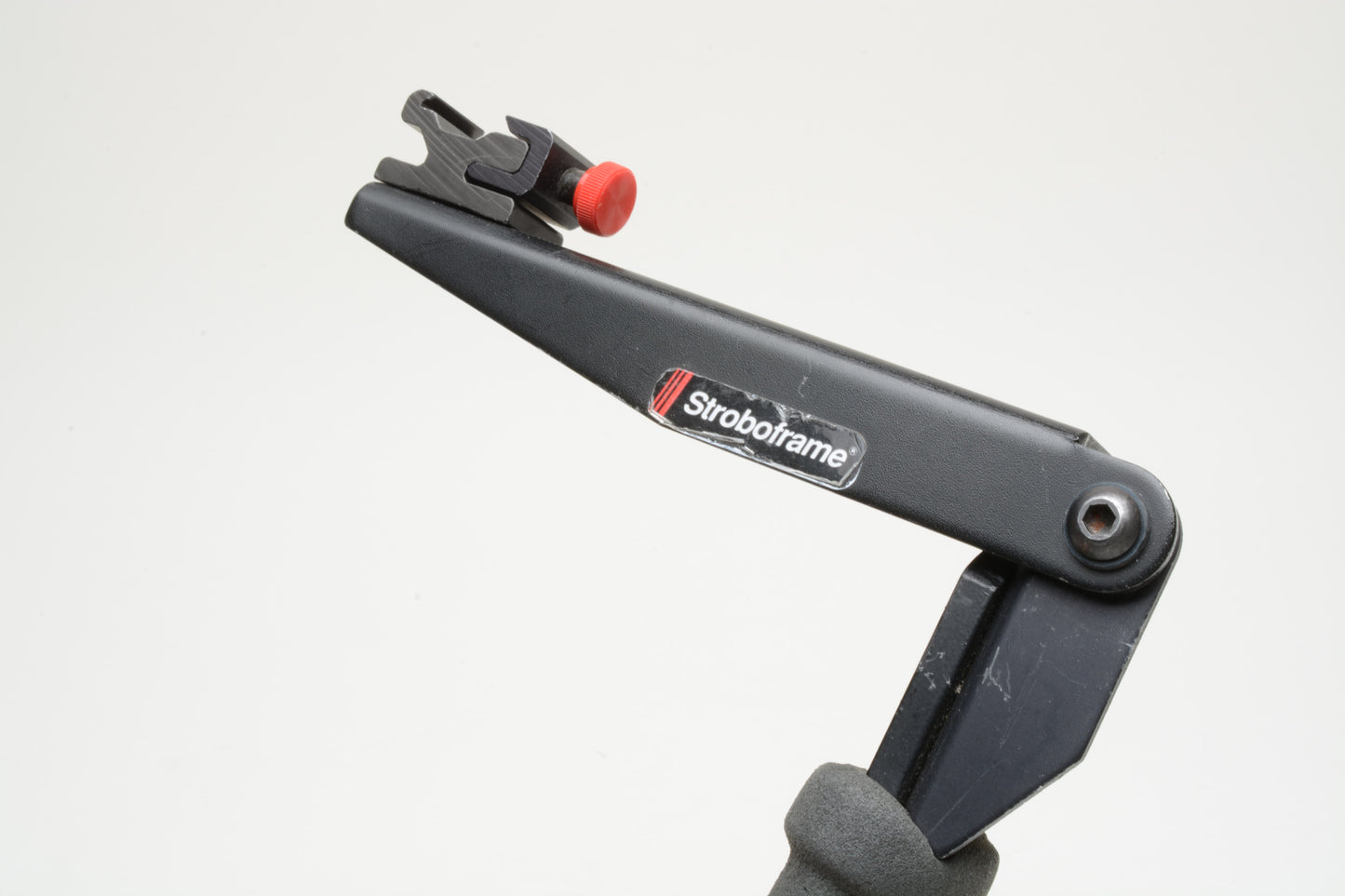 Stroboframe Quick flip 35mm camera flash bracket, Nice & Clean